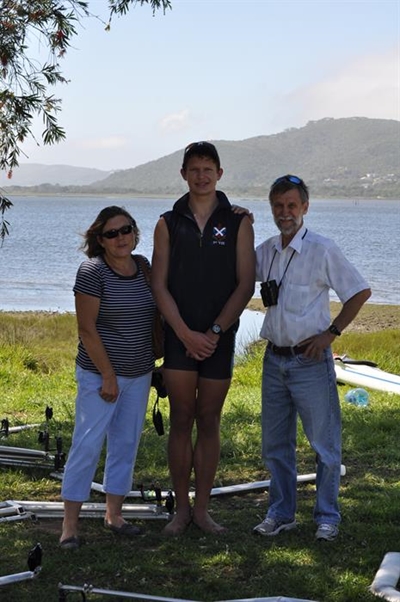 Young local a champion rower